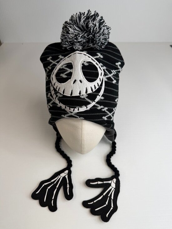 Jack Skellington Hat Women Face Braid Nightmare Christmas Disney Work Party Ne main image 6
